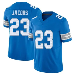 Jerry Jacobs Detroit Lions Youth Limited Vapor F.U.S.E. 2nd Nike Jersey - Blue