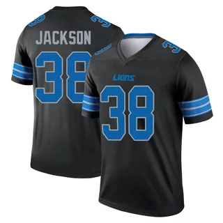 Justin Jackson Detroit Lions Men's Legend Nike Jersey - Black