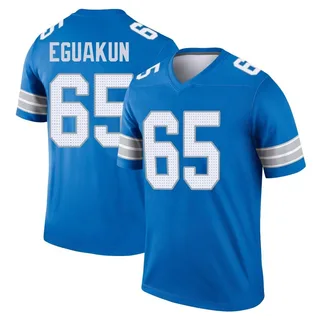 Kingsley Eguakun Detroit Lions Youth Legend 2nd Nike Jersey - Blue