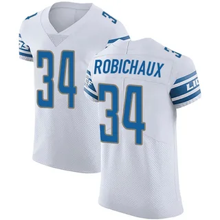 Kye Robichaux Detroit Lions Men's Elite Vapor Untouchable Nike Jersey - White