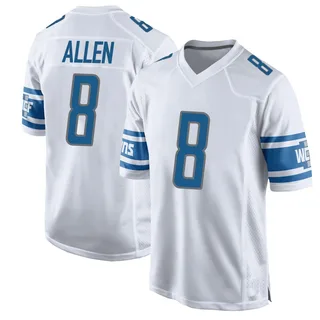Kyle Allen Detroit Lions Youth Game Nike Jersey - White