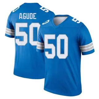 Mitchell Agude Detroit Lions Youth Legend 2nd Nike Jersey - Blue