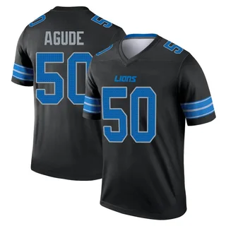 Mitchell Agude Detroit Lions Youth Legend Nike Jersey - Black