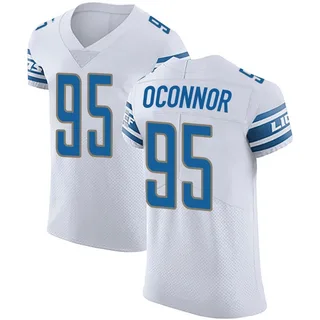 Pat O'Connor Detroit Lions Men's Elite Vapor Untouchable Nike Jersey - White