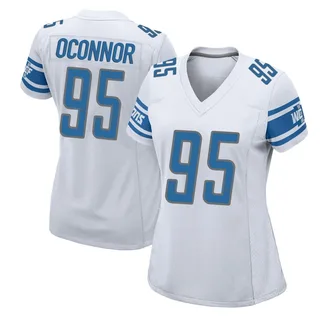 Pat O'Connor Detroit Lions Women's Game Nike Jersey - White