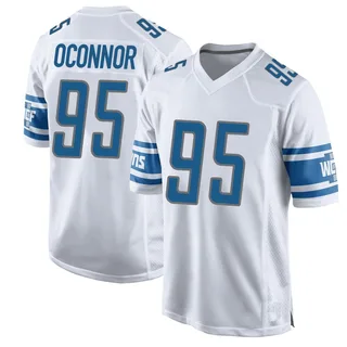 Pat O'Connor Detroit Lions Youth Game Nike Jersey - White