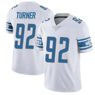 Payton Turner Detroit Lions Men's Limited Vapor Untouchable Nike Jersey - White