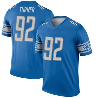 Payton Turner Detroit Lions Youth Legend Nike Jersey - Blue