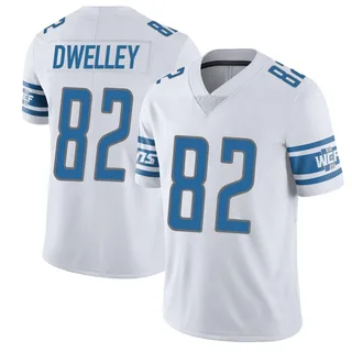 Ross Dwelley Detroit Lions Youth Limited Vapor Untouchable Nike Jersey - White