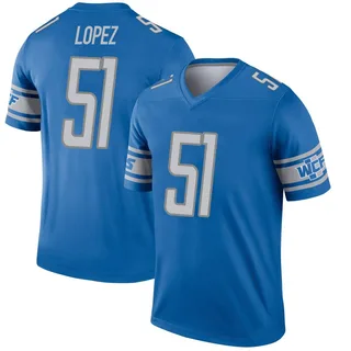 Roy Lopez Detroit Lions Youth Legend Nike Jersey - Blue