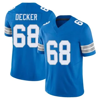 Taylor Decker Detroit Lions Youth Limited Vapor F.U.S.E. 2nd Nike Jersey - Blue