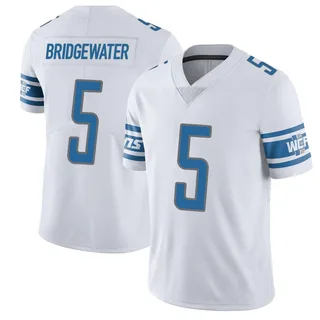 Teddy Bridgewater Detroit Lions Men's Limited Vapor Untouchable Nike Jersey - White