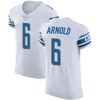 Terrion Arnold Detroit Lions Men's Elite Vapor Untouchable Nike Jersey - White