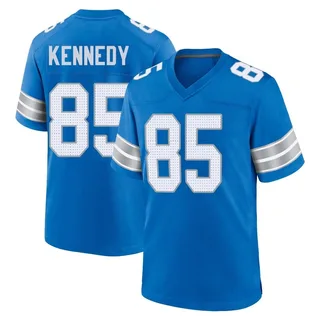 Tom Kennedy Detroit Lions Youth Game 2nd Nike Jersey - Blue
