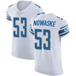 Trevor Nowaske Detroit Lions Men's Elite Vapor Untouchable Nike Jersey - White