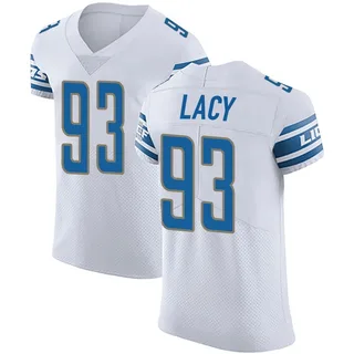Tyler Lacy Detroit Lions Men's Elite Vapor Untouchable Nike Jersey - White