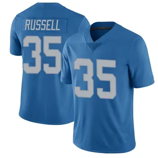 Tyson Russell Detroit Lions Youth Limited Throwback Vapor Untouchable Nike Jersey - Blue