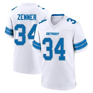 Zach Zenner Detroit Lions Youth Game 2nd Nike Jersey - White