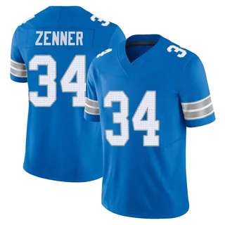 Zach Zenner Detroit Lions Youth Limited Vapor F.U.S.E. 2nd Nike Jersey - Blue